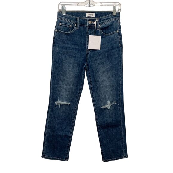 NWT Pistola 28P Monroe High-Rise Slim Cigarette Jeans Womenns - Picture 1 of 13